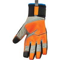 ProFlex&reg; 818WP Performance High-Visibility Thermal Waterproof Utility Gloves, Polyurethane Palm, Size Small Northern Industrial Supply Inc.