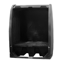 Spill Containment Sheds Without Drain, 61" L x 37.25" W x 72.75" H, 1000 lbs. Load Capacity Northern Industrial Supply Inc.