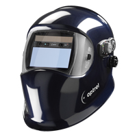 E684 Welding Helmets, 4.25" L x 2" W View Area, 4/5 - 13 Shade Range, Blue Northern Industrial Supply Inc.