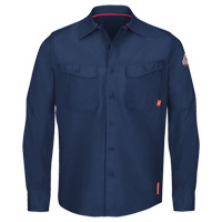 IQ Endurance&reg; Men's Work Shirts, Small, Navy Blue Northern Industrial Supply Inc.