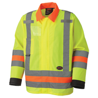 6007 Veste de s&eacute;curit&eacute; routi&egrave;re respirante, Polyester, Jaune lime haute visibilit&eacute;, T-petit Northern Industrial Supply Inc.