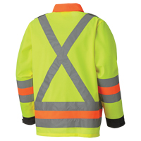 6007 Veste de s&eacute;curit&eacute; routi&egrave;re respirante, Polyester, Jaune lime haute visibilit&eacute;, T-petit Northern Industrial Supply Inc.