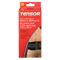 Tensor Adjustable Back Brace, Elastic, One Size Northern Industrial Supply Inc.
