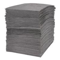 Premium Meltblown Sorbent Pads, Universal, 15" x 18", 30 gal. Absorbancy Northern Industrial Supply Inc.