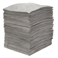 Premium Meltblown Sorbent Pads, Universal, 15" x 18", 30 gal. Absorbancy Northern Industrial Supply Inc.