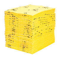 Tampons d'avertissement de premi&egrave;re qualit&eacute; - absorbants haute visibilit&eacute;, Universel, 15" x 18", 24,4 gal. d'absorption Northern Industrial Supply Inc.