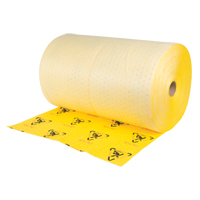 Premium Caution Rolls, Heavyweight, 150' L x 30" W, 57 gal. Absorbancy Northern Industrial Supply Inc.