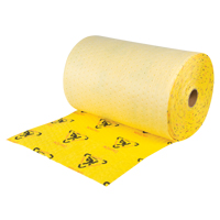 Premium Caution Rolls, Heavyweight, 150' L x 24" W, 37.6 gal. Absorbancy Northern Industrial Supply Inc.