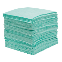 Premium Bonded Sorbent Pads, Hazmat, 15" x 18", 30 gal. Absorbancy Northern Industrial Supply Inc.