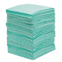 Feuilles absorbantes li&eacute;es de premi&egrave;re qualit&eacute;, Mati&egrave;res dangereuses, 15" x 18", 30 gal. d'absorption Northern Industrial Supply Inc.