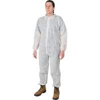 Coveralls, Medium, White, Polypropylene Northern Industrial Supply Inc.