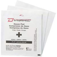 Dynamic Gauze, Pad, 4" L x 4" W, Sterile, Medical Device Class 1 Northern Industrial Supply Inc.