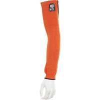 Memphis&reg; Sleeves With Thumb Hole, Kevlar&reg;, 18", ASTM ANSI Level A5, Orange Northern Industrial Supply Inc.