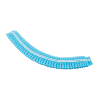 Bonnet bouffant pliss&eacute;, Polypropyl&egrave;ne, 21", Bleu Northern Industrial Supply Inc.