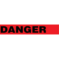 Floor Safety Tape, 3" x 54', Vinyl, Black/Red Northern Industrial Supply Inc.