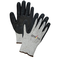 Gants &eacute;lastiques sans coutures r&eacute;sistants &agrave; la coupe pour temp&eacute;ratures froides, Taille Grand/9, Calibre 13, Rev&ecirc;tement Mousse de nitrile, Enveloppe en PEHP, ASTM ANSI niveau A4 Northern Industrial Supply Inc.