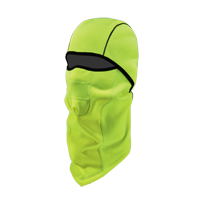 N-Ferno&reg; 6823 Wind-Proof Hinged Balaclava, Fleece, High-Visibility Lime Green Northern Industrial Supply Inc.