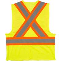 Veste de s&eacute;curit&eacute; pour la circulation, Jaune lime haute visibilit&eacute;, Moyen, Polyester Northern Industrial Supply Inc.