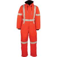 Reflective Insulated Coveralls, Small, Orange Northern Industrial Supply Inc.