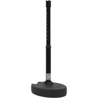 PLUS Barrier Post Set Receiver, 42" High, Black Northern Industrial Supply Inc.