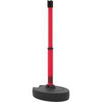 PLUS Barrier Post Set Receiver, 42" High, Red Northern Industrial Supply Inc.