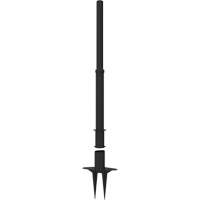 PLUS Barrier Post, 42" High, Black Northern Industrial Supply Inc.