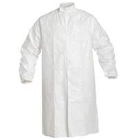 Lab Coat, Tyvek&reg; IsoClean&reg;, White, Small Northern Industrial Supply Inc.