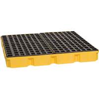 Modular Spill Platform, 60.5 US gal. Spill Capacity, 51.5" x 51.5" x 6.5" Northern Industrial Supply Inc.
