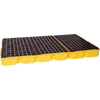 Modular Spill Platform, 88 US gal. Spill Capacity, 51.5" x 78.25" x 6.5" Northern Industrial Supply Inc.