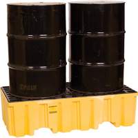 Spill Containment Pallet, 66 US gal. Spill Capacity, 26.25" x 51" x 13.75" Northern Industrial Supply Inc.