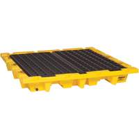 Spill Containment Pallet, 66 US gal. Spill Capacity, 58.5" x 58.5" x 7.75" Northern Industrial Supply Inc.