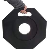 Rubber Base for Premium Delineator Posts, 12 lbs. Northern Industrial Supply Inc.