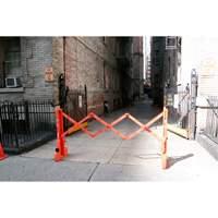 Barricade Multi-Gate, 43" h x 90" lo, Orange Northern Industrial Supply Inc.