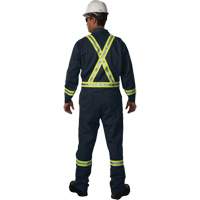 Westex UltraSoft&reg; Unlined Coveralls, Size Large (Tall), Navy Blue, 12.4 cal/cm2 Northern Industrial Supply Inc.