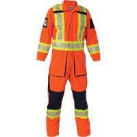 Ripstop Coveralls, Small, High Visibility Orange Northern Industrial Supply Inc.