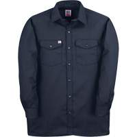 Long-Sleeved Twill Work Shirt, Men's, 4X-Large, Navy Blue Northern Industrial Supply Inc.