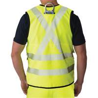 Ripstop Surveyor's Vest, High Visibility Lime-Yellow, Small, Polyester Northern Industrial Supply Inc.