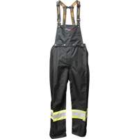 Pantalons &agrave; bavette ignifug&eacute;s Journeyman, Petit, Noir Northern Industrial Supply Inc.