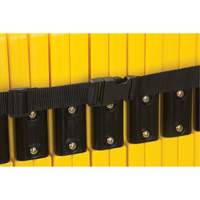 Portable Mobile Barrier, 40" H x 13' L, Yellow Northern Industrial Supply Inc.