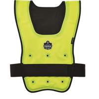 Chill-Its&reg; 6687 Economy Dry Evaporative Cooling Vest, Small/Medium, High Visibility Lime-Yellow Northern Industrial Supply Inc.