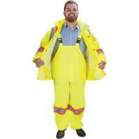 RZ1000 Rain Suit, Polyester, Small, High Visibility Lime-Yellow Northern Industrial Supply Inc.