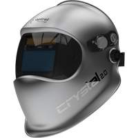 Crystal 2.0 Auto Darkening Welding Helmet, 3.94" L x 1.97" W View Area, 2/4 - 12 Shade Range, Silver Northern Industrial Supply Inc.