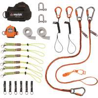 Trousse de longes de fixation d'outils pour monteurs de charpentes m&eacute;talliques et poseurs d'acier 3186 Squids Northern Industrial Supply Inc.