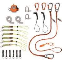 Trousse de longes de fixation d'outils pour monteurs d'&eacute;chafaudages 3187 Squids Northern Industrial Supply Inc.