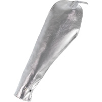Welder's Heat Resistant Sleeves, 18", Aluminized Kevlar&reg;, Silver Northern Industrial Supply Inc.