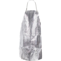 Heat Resistant Apron with Strap, 24" W x 42" L, Aluminized Kevlar&reg; Northern Industrial Supply Inc.