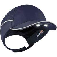 Casque antichocs l&eacute;ger avec lampe DEL 8965 Skullerz, Bleu marin Northern Industrial Supply Inc.