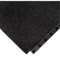 24/Seven&reg; Locksafe&reg; Anti-Fatigue Mat, Textured, 3' x 3' x 5/8", Black, Nitrile Northern Industrial Supply Inc.