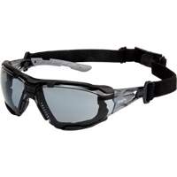 Z2900 Series Safety Glasses with Foam Gasket, Grey/Smoke Lens, Anti-Scratch, ANSI Z87+/Meets/Exceeds CSA Z94.3 Northern Industrial Supply Inc.