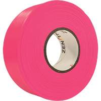 Flagging Tape, 1.1875" W x 164' L, Fluorescent Pink Northern Industrial Supply Inc.
